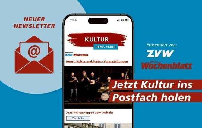 Die kulturellen Highlights der Region, präsetiert von zvw.de/mein-wochenblatt.