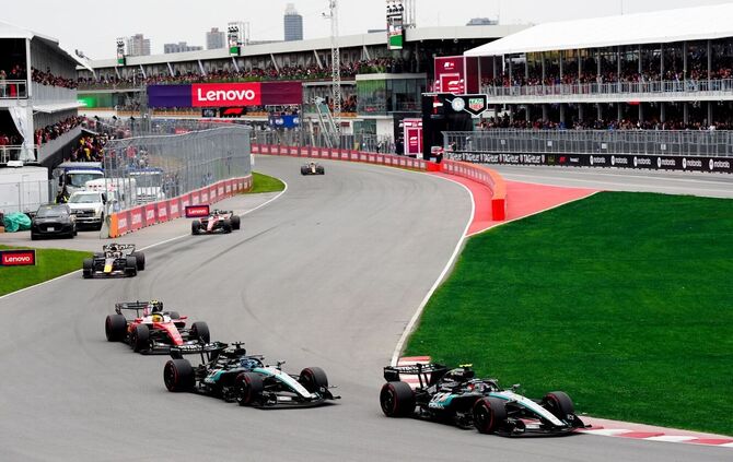 Formel 1 - Großer Preis von Kanada - Rennen