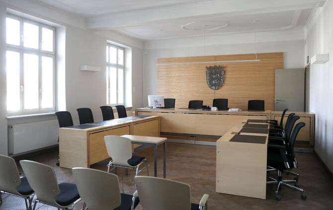 Der große Saal im Amtsgericht Waiblingen. Symbolfoto.