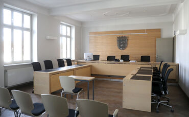 Der große Saal im Amtsgericht Waiblingen. Symbolfoto.