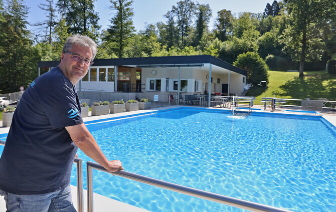 Trotz der Hitze um Pfingsten herum: Der Badebetrieb im Bürger Bädle beginnt erst noch. Der Vorsitzende des betreibenden Vereins,