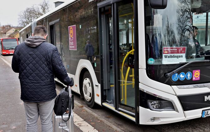 Schienenersatzverkehr: Diesmal ist die Strecke Waiblingen-Schorndorf betroffen.
