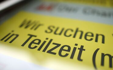 Annonce für Teilzeit