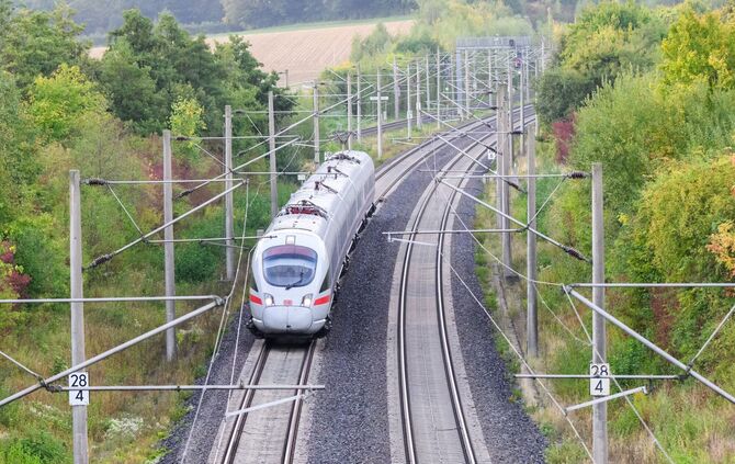 Störungen im Bahnverkehr