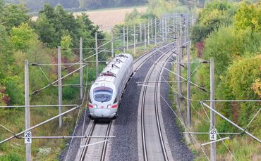 Störungen im Bahnverkehr