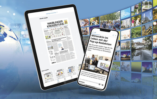 Die Abendausgabe des ePapers kann über die ZVW-ePaper-App auf dem Handy und dem Tablet gelesen werden. Eine Webversion gibt es a