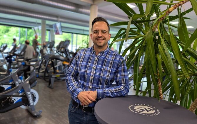 Das Sportvereinszentrum ist fast schon sein zweites Zuhause: Mark Marki (38) ist neuer Geschäftsführer der SV Winnenden.