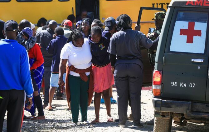 Feuer in Mädcheninternat in Kenia