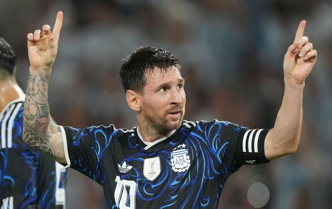 Weltmeister und Superstar Lionel Messi