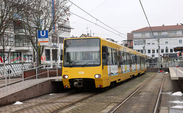 Die Streckenunterbrechung betraf die Strecke zwischen den Haltestellen Antwerpener Straße und Lutherkirche (Symbolfoto).