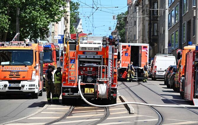 Brand in Supermarkt - U-Bahn- und Straßenverkehr eingestellt