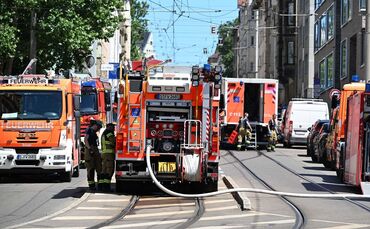 Brand in Supermarkt - U-Bahn- und Straßenverkehr eingestellt