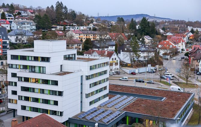 Am Schäfer-Kreisel mit Korber Straße (Archivfoto) wird gebaut.