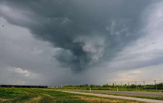 Unwetter in Bayern