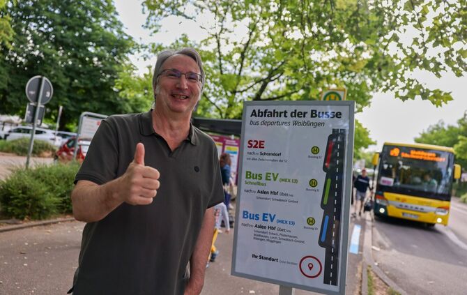 Angekommen! Geschafft! ZVW-Reporter Peter Schwarz, stolz wie Bolle.
