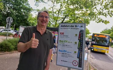 Angekommen! Geschafft! ZVW-Reporter Peter Schwarz, stolz wie Bolle.