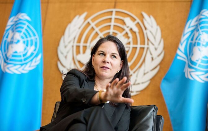 Annalena Baerbock bei der UN