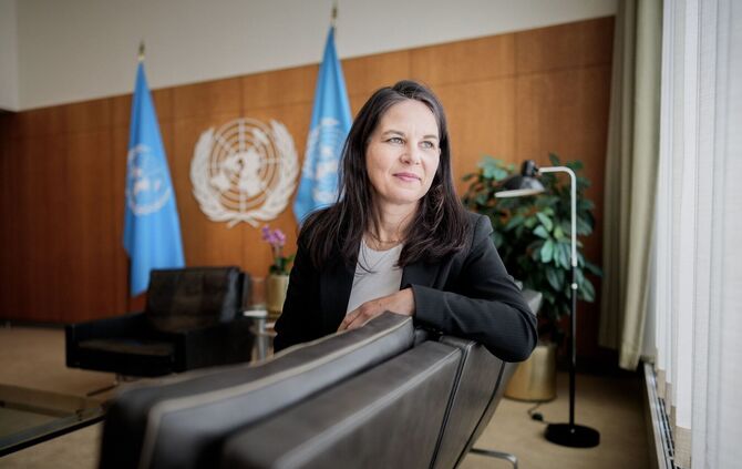 Annalena Baerbock bei der UN