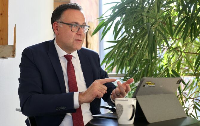 Staatssekretär mit Kabinettsrang: Der Winnender Landtagsabgeordnete Siegfried Lorek, CDU.