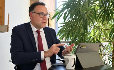 Staatssekretär mit Kabinettsrang: Der Winnender Landtagsabgeordnete Siegfried Lorek, CDU.