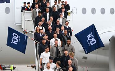WM-Vorbereitung - Abflug Fußball-Nationalmannschaft