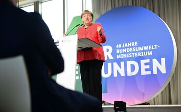 Festakt zum 40. Jubiläum des Bundesumweltministeriums
