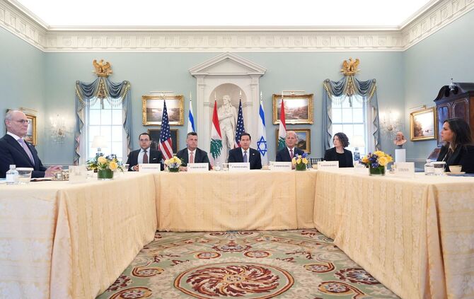 Treffen zwischen Israel und Libanon in Washington