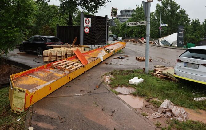 Das Hochwasser 2024 schwemmte mächtige Stahlträger einfach weg, zum Beispiel in Rudersberg.