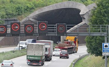 Der Kappelbergtunnel ist aktuell gesperrt. (Symbolfoto)