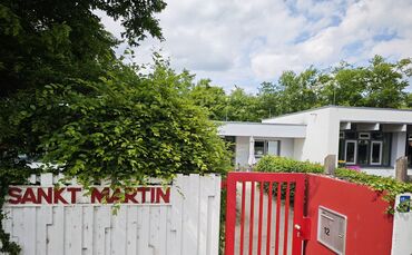 Der katholische Kindergarten Sankt Martin.
