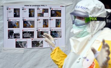 Ebola-Schulung in Brüssel