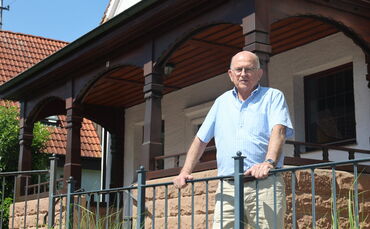 Richard Fischer (82, CDU) gehörte 37 Jahre lang dem Gemeinderat an. In Höfen engagiert er sich weiter, leitet den Bürgerverein u