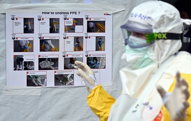 Ebola-Schulung in Brüssel