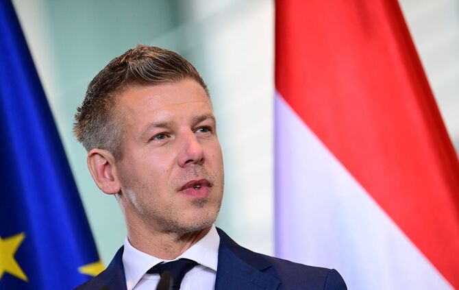 Ungarns Ministerpräsident Magyar in Berlin