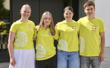 Die "Oberminis" der katholischen Kirchengemeinde Heilig Kreuz in Kernen (v.l.n.r.): Wiktoria Sobiech, Teresa Storck, Magdalena M