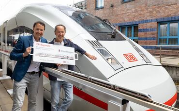 ICE-Taufe: "Knuffingen" aus dem Miniatur Wunderland