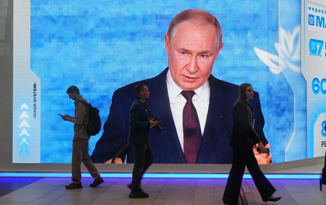 Wirtschaftsforum in St. Petersburg