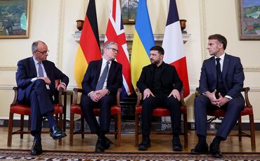 Beratungen mit europäischen Partnern in London