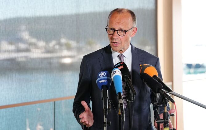Bundeskanzler Merz beim EU-Westbalkan-Gipfel