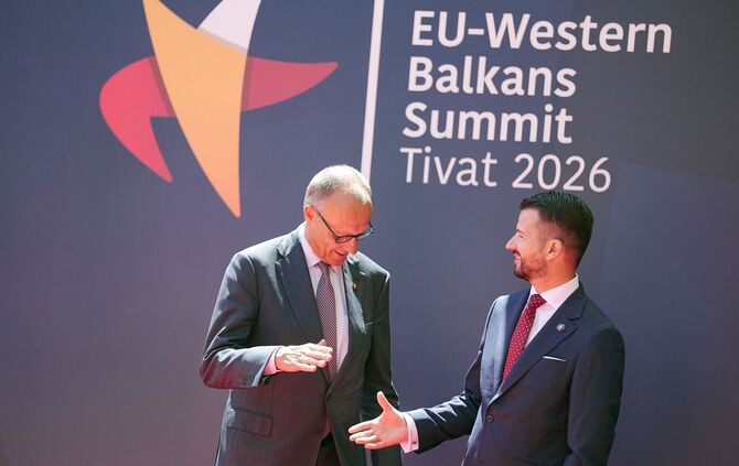 Bundeskanzler Merz beim EU-Westbalkan-Gipfel