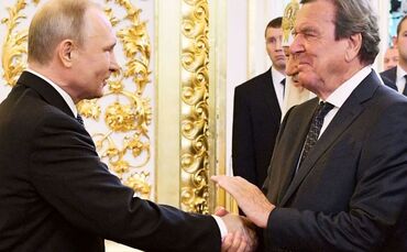 Putin und Schröder