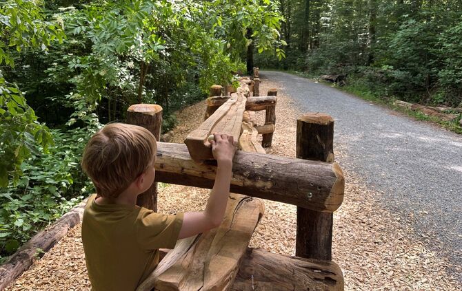 Noch mehr Murmelspaß in Backnang: Die Kugelbahn im Plattenwald hat eine Verlängerung bekommen.