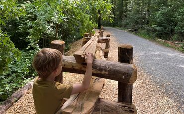 Noch mehr Murmelspaß in Backnang: Die Kugelbahn im Plattenwald hat eine Verlängerung bekommen.