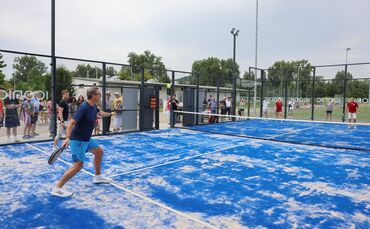 Padel spielen im Sportpark Rems. (Archivbild)