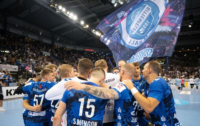 Geschafft! Der TVB hat die lange Saison mit einem Sieg gegen den HC Erlangen beendet. Nun ist eine Pause angesagt.