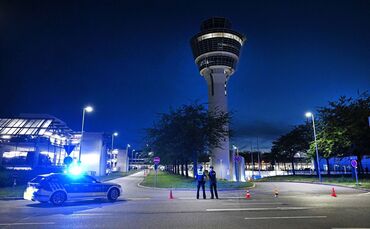 Flughafen München stellt teilweise Betrieb ein