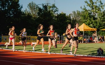 Hochklassigen Sport zeigten die Sportlerinnen und Sportler im Stadion Benzach.