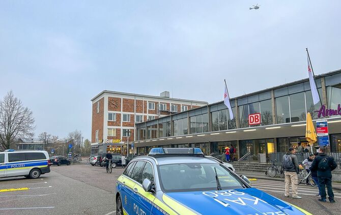 Arbeitsunfall am Bahnhof Bruchsal