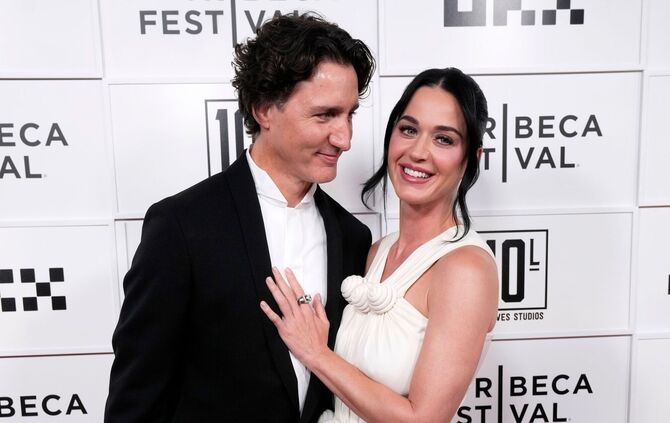 Katy Perry und Justin Trudeau