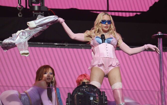Madonna gibt Gratiskonzert am Times Square